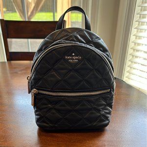 Kate Spade Natalia Mini Convertible Backpack- Black
